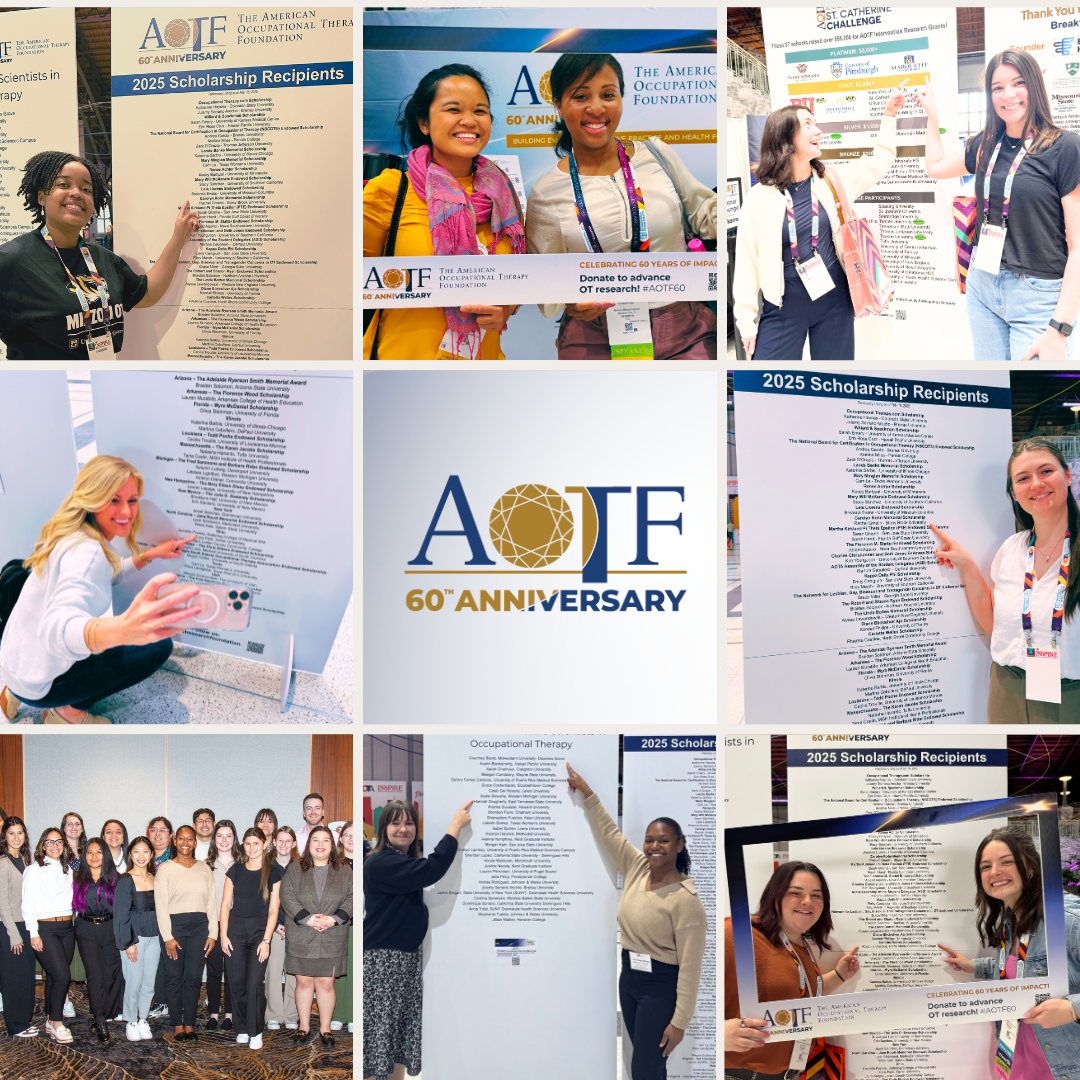 Scholars attending AOTF Booth to get their pictures with their names on the banners. Scholars attending AOTF Booth to get their pictures with their names on the banners.